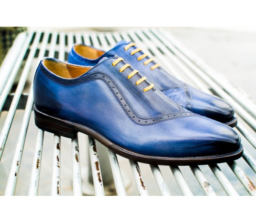 Blue Oxford