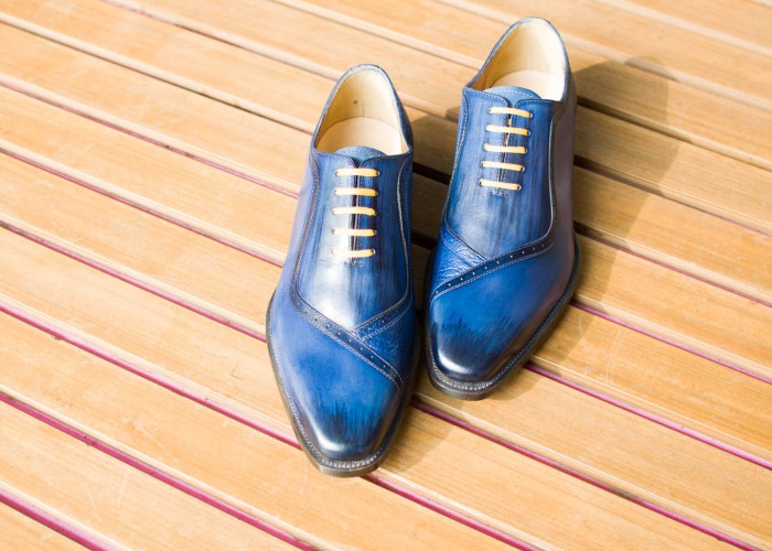 Blue Oxford