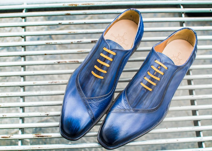 Blue Oxford